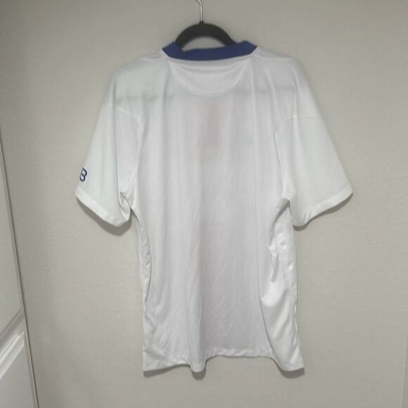 Nike White and Red Men's Jersey - Picture 6 of 6
